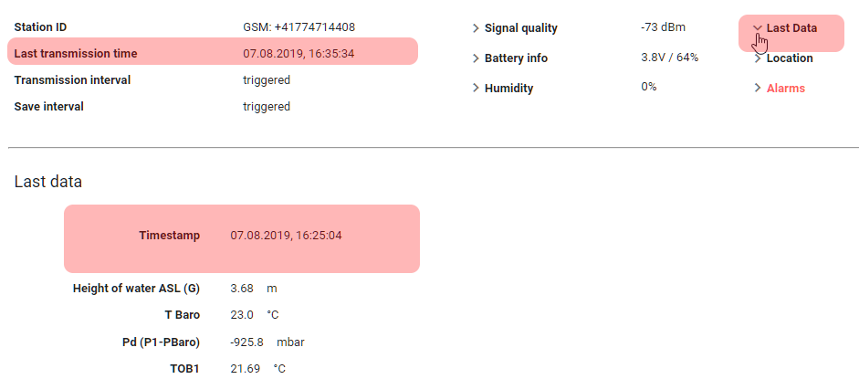 Last data on www.pressuresuite.com