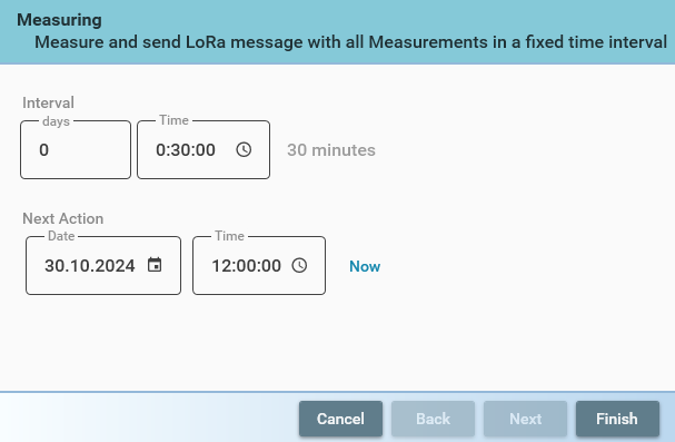 LoRa Measurement Wizard